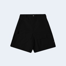 메종 마르지엘라 홀 워싱 포켓 쇼츠 블랙